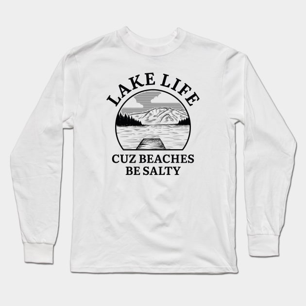 Lake Life Long Sleeve T-Shirt by LuckyFoxDesigns